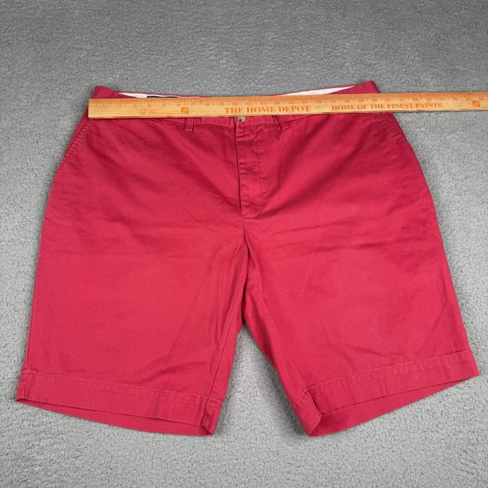 Polo Ralph Lauren Shorts Mens 42 Red Flat Front 10